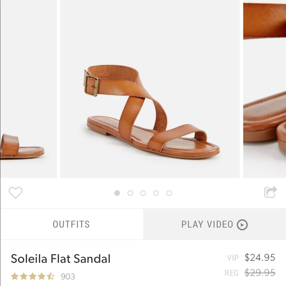 NWT Sandals